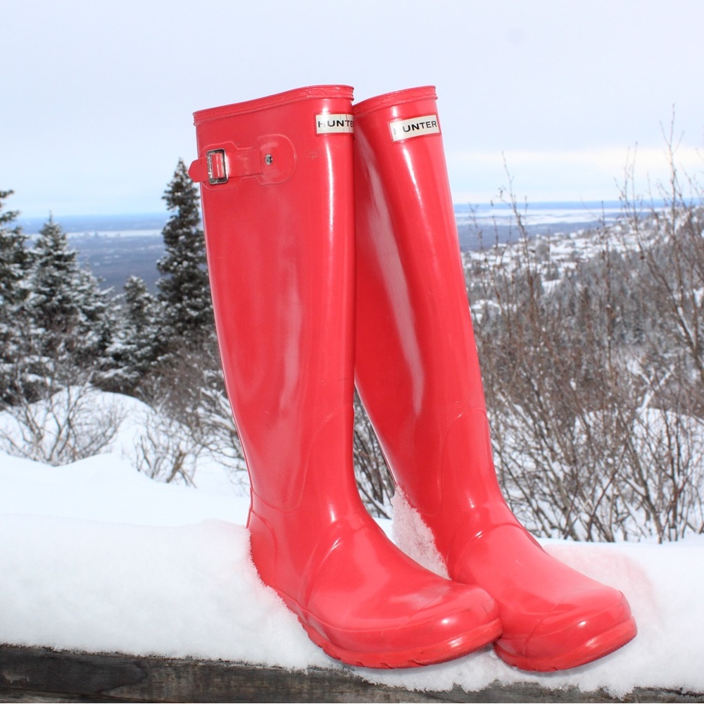 Women's sz 8 Hunter Rain Boots